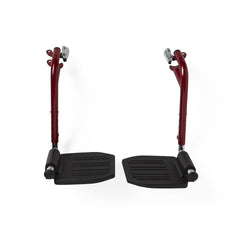 FOOTREST,S-A,RED,PAIR