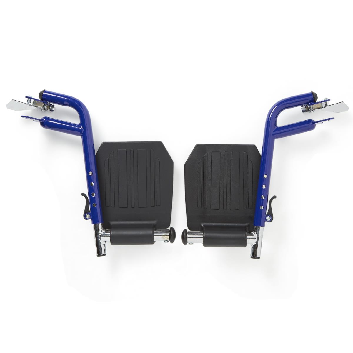 FOOTREST ASSEMBLY, BLUE, HEMI,PAIR