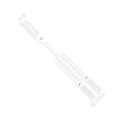 ID BAND,3 PIECE SET,WHT 100/BOX