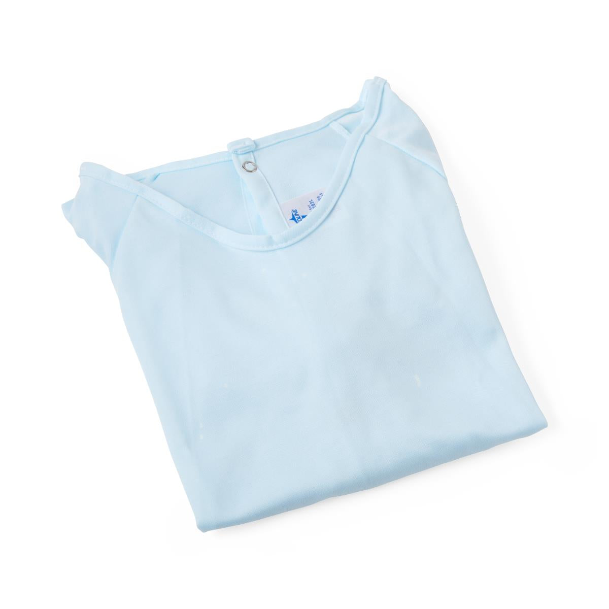 GOWN,IV,PEDIATRIC,COMFORT-KNIT,BLUE,LRG