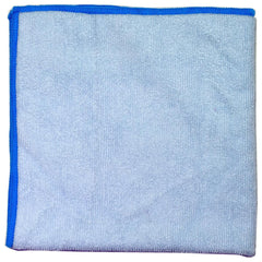 CLOTH,MICROFIBER,LT WT,16X16, BLU,250/CS