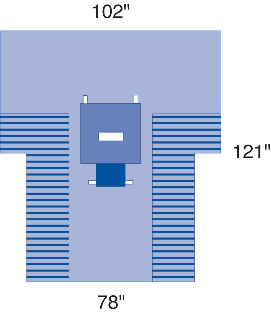 PACK,LAPAROTOMY,TRANSVERSE,SIRUS,4/CS