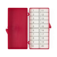 COUNTER,NEEDLE,FOAM/ADHESIVE,20COUNT