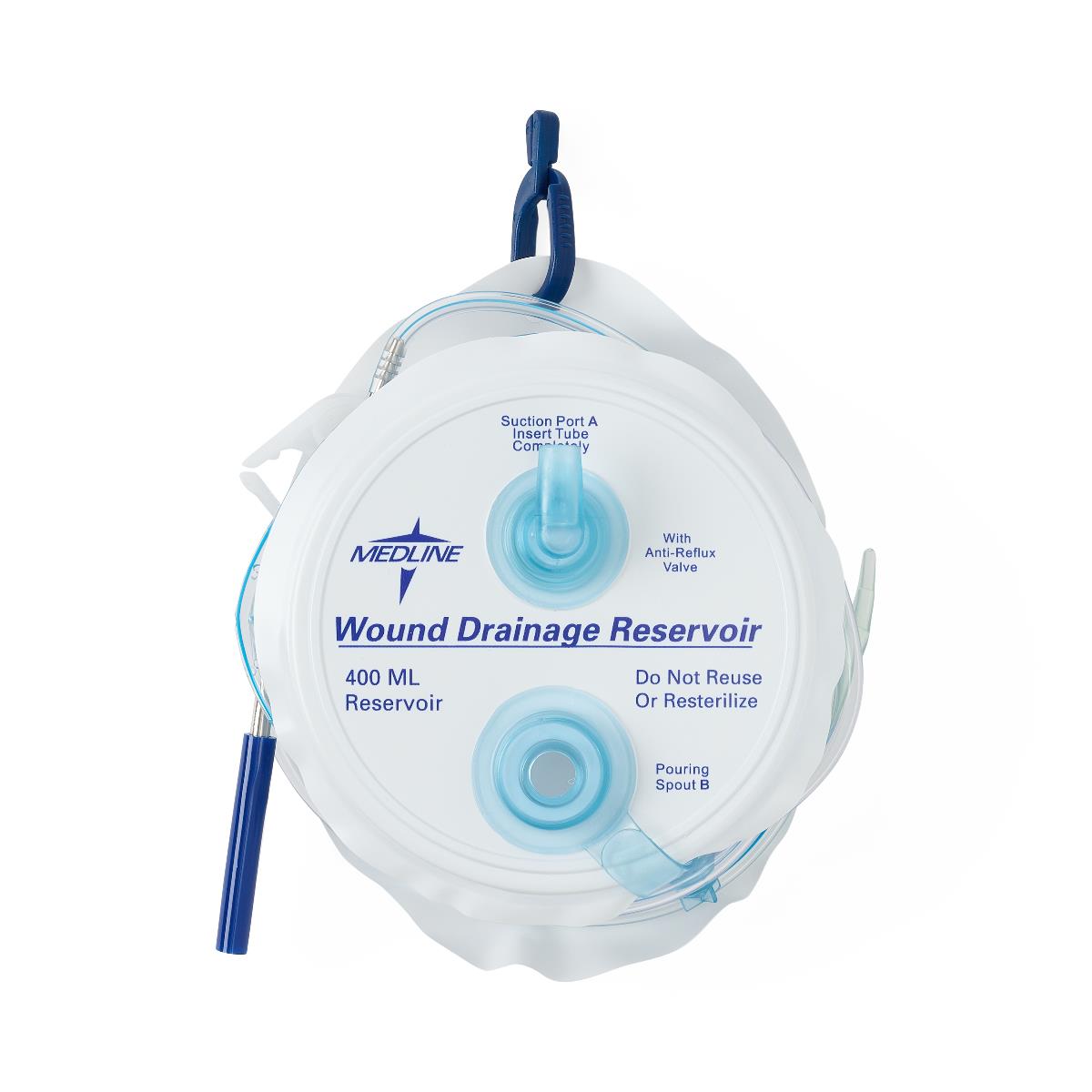 EVACUATOR,400CC,PVC,15FR,3/16"