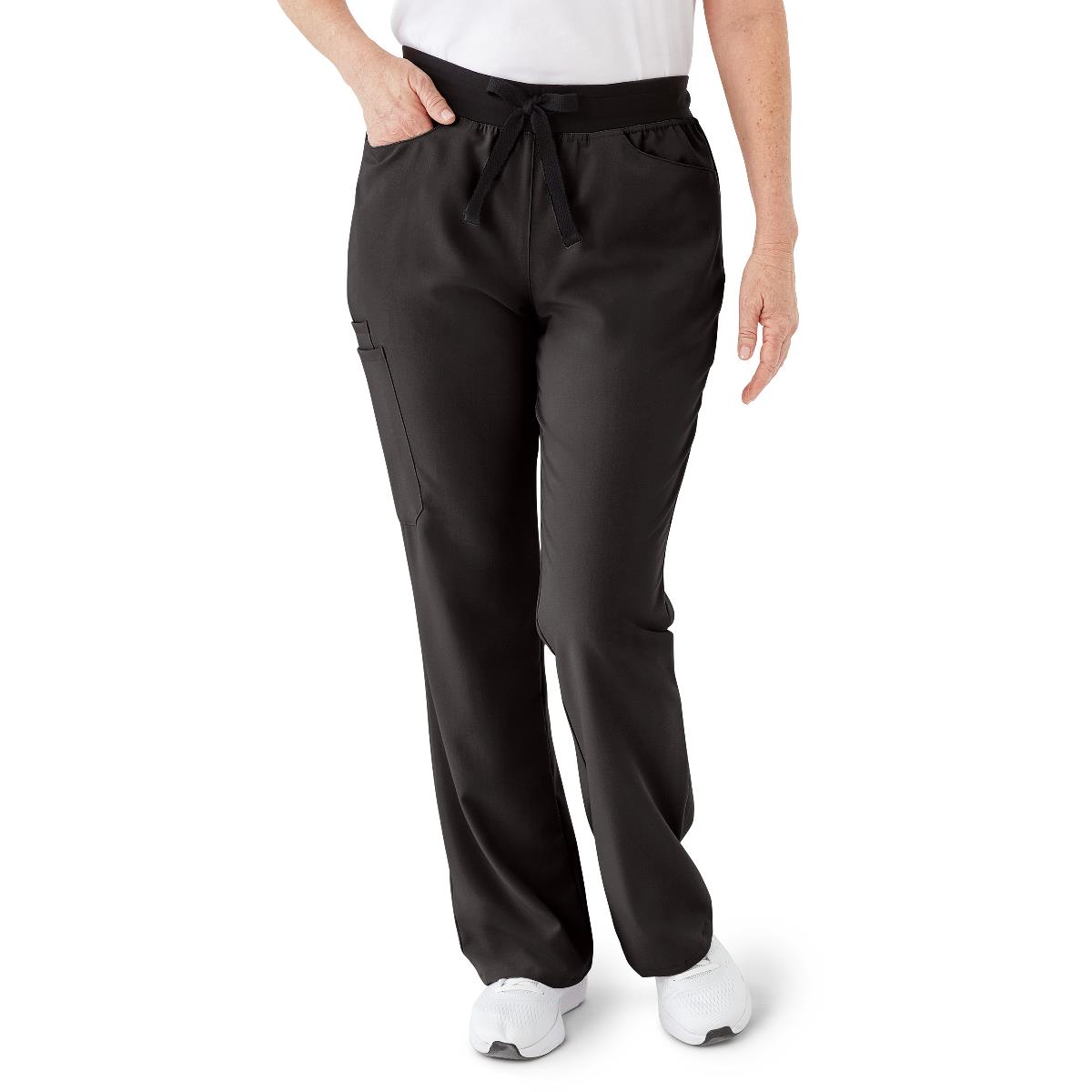 PANT,SCRUB,AVE,WMN,COASTAL,BLK,XS