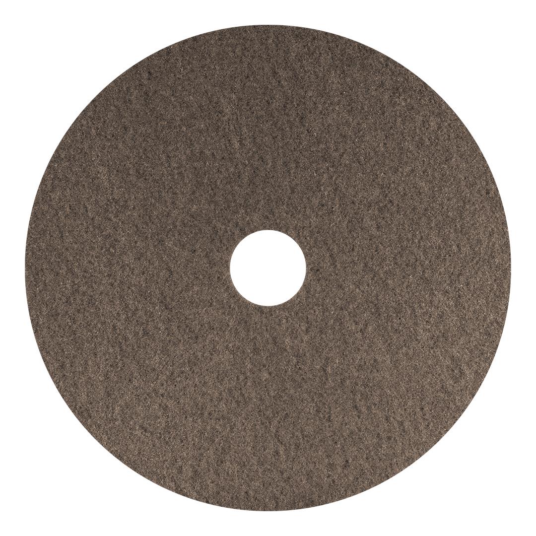 FLOOR PAD,BROWN,BURNISHING,UHS,20"