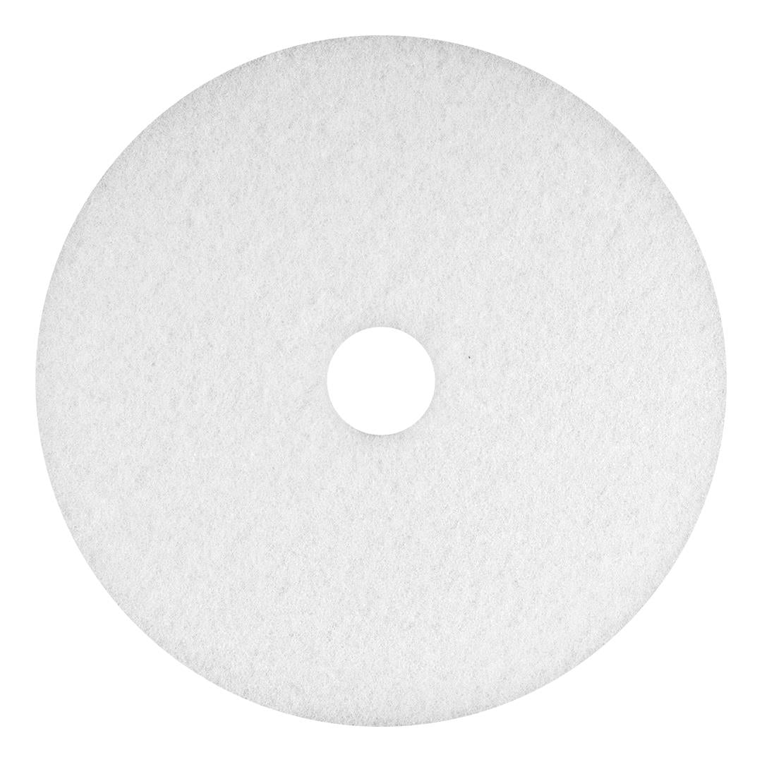 FLOOR PAD,WHITE,POLISHING ,UHS,19"