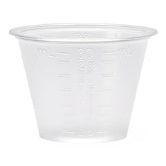 MEDICINE CUP GRAD PLSTC 1OZ ML