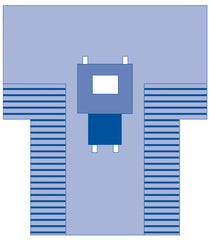 DRAPE,CHEST,FENESTRATION,15X10",ST,12/CS