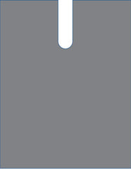 DRAPE,U/ SHT,SPLIT,PLASTIC,ST,24/CS