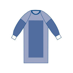 GOWN,SIRUS,POLYRNF,RAGLAN,XL,ST,30/CS