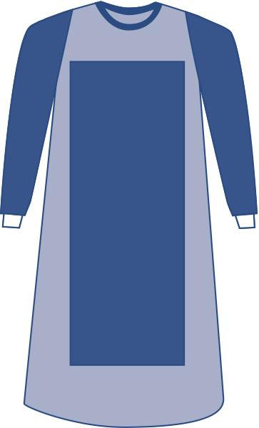 GOWN,AURORA,BRTHSLV,XL,ST,30/CS