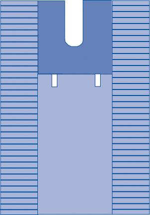 PACK,SHOULDER II,DRAPE,8/CS