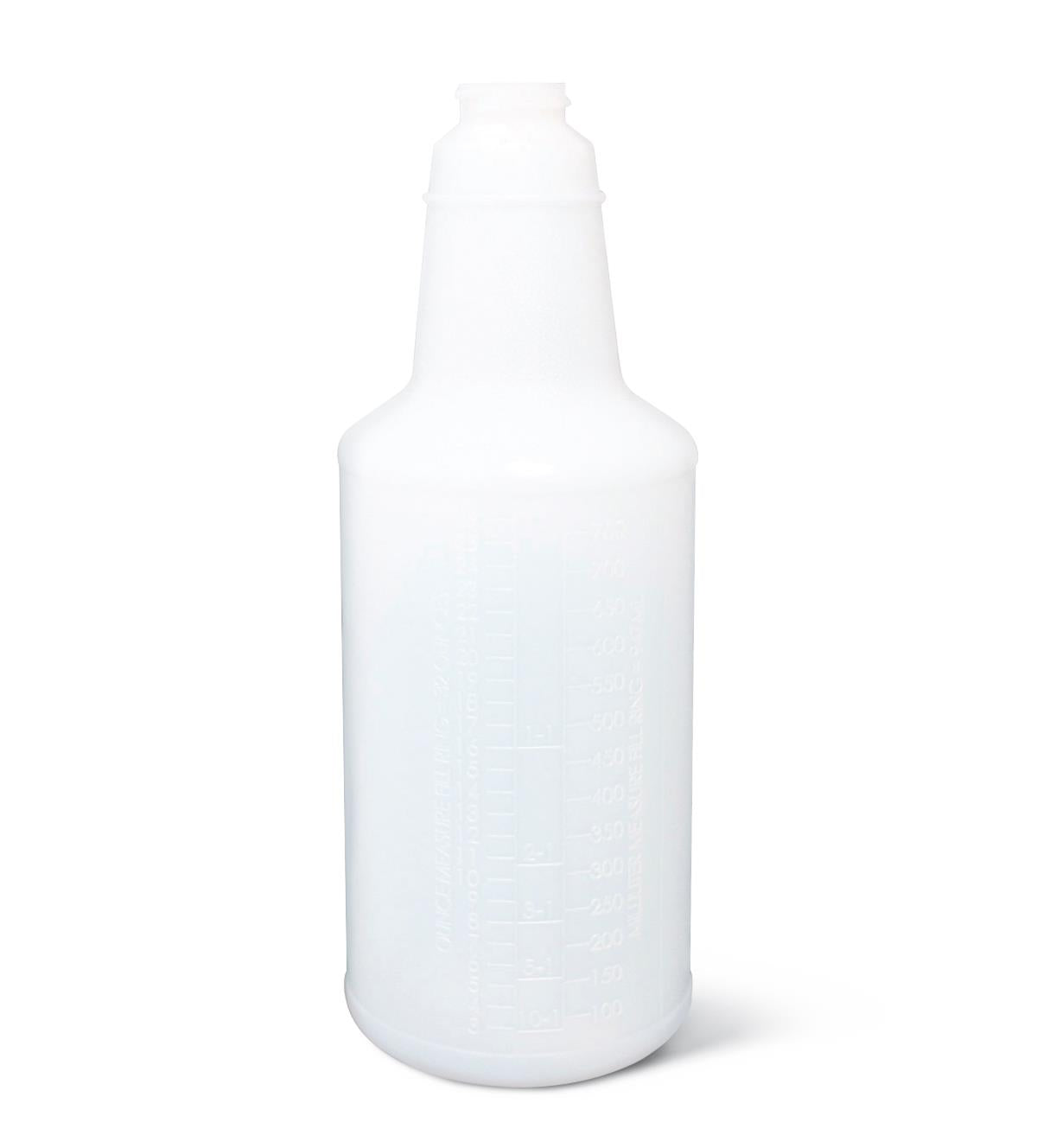 Empty Bottle with Graduations