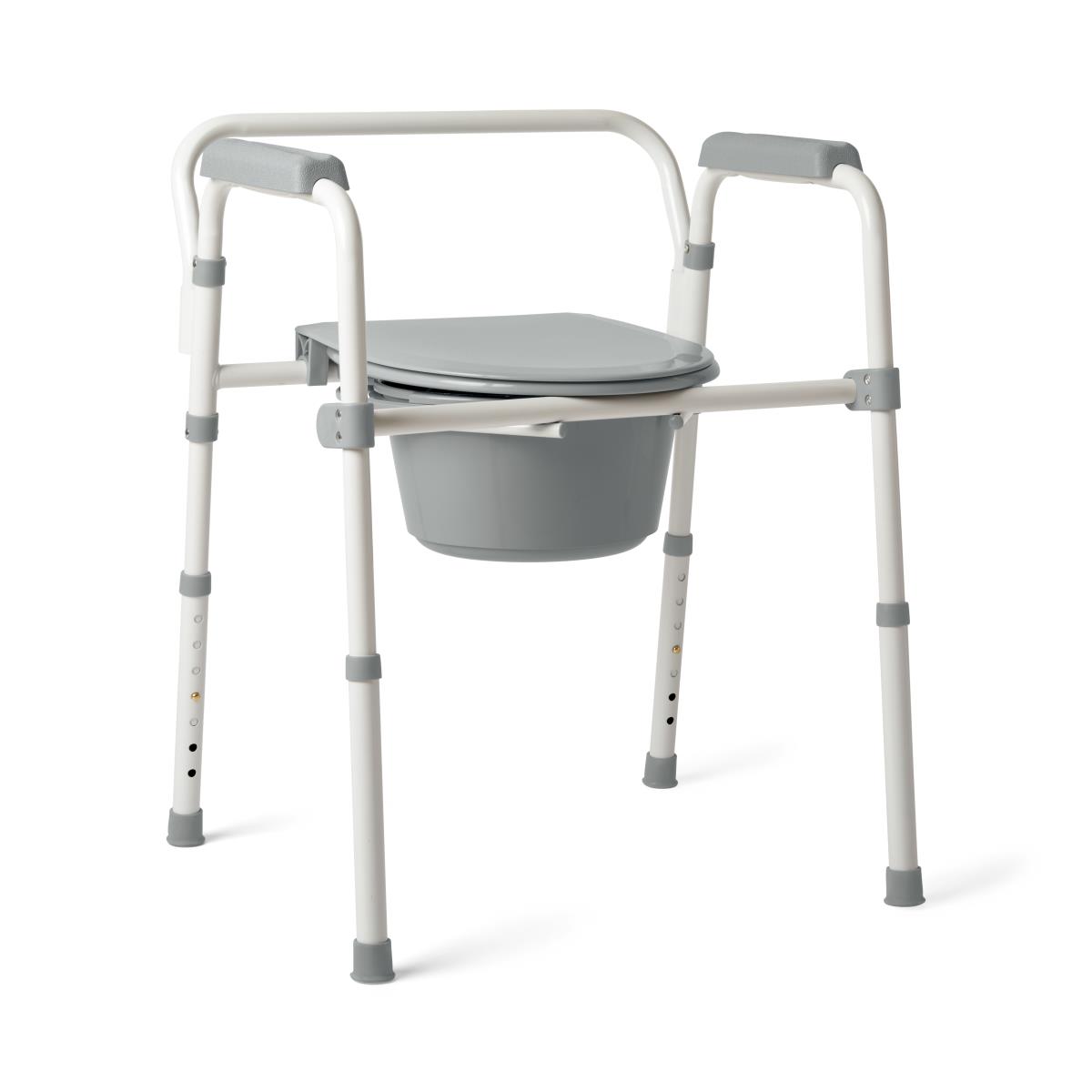 FOLDING STEEL COMMODE RETAIL BOX