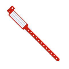 ID BAND,INSERT STYLE VINYL,RED