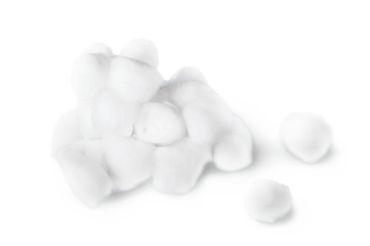 COTTON BALL,MEDIUM,1",NS,200/BG,4000/CS