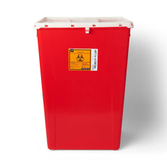 CONTAINER,SHARPS,18 GAL,RED,FLAT,PGII