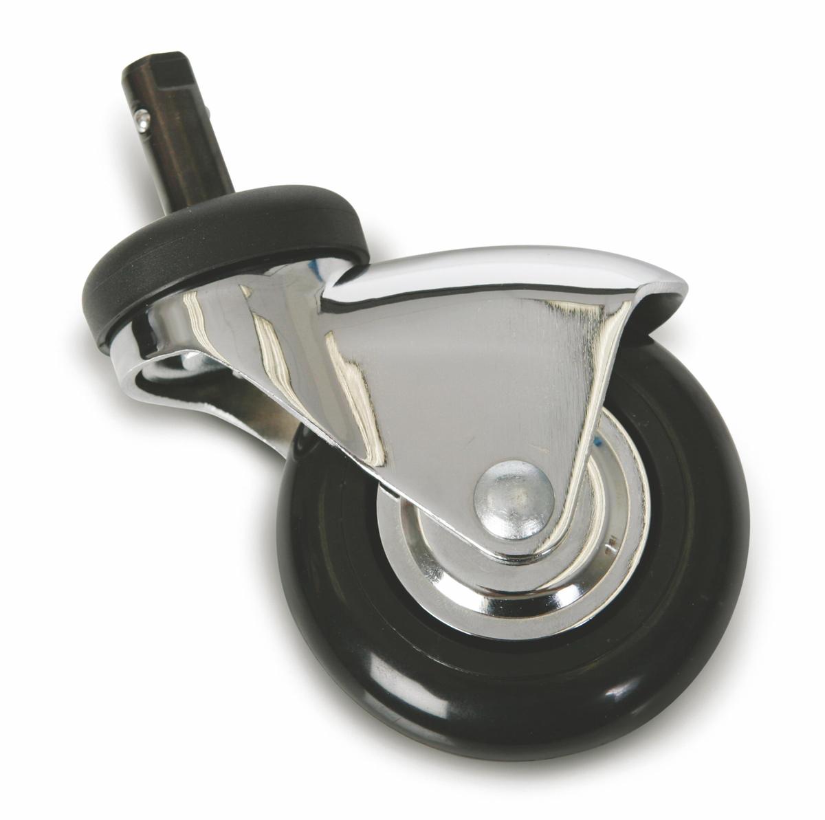 CASTER,QUICK REL,FOR MDS80600 IV POLE