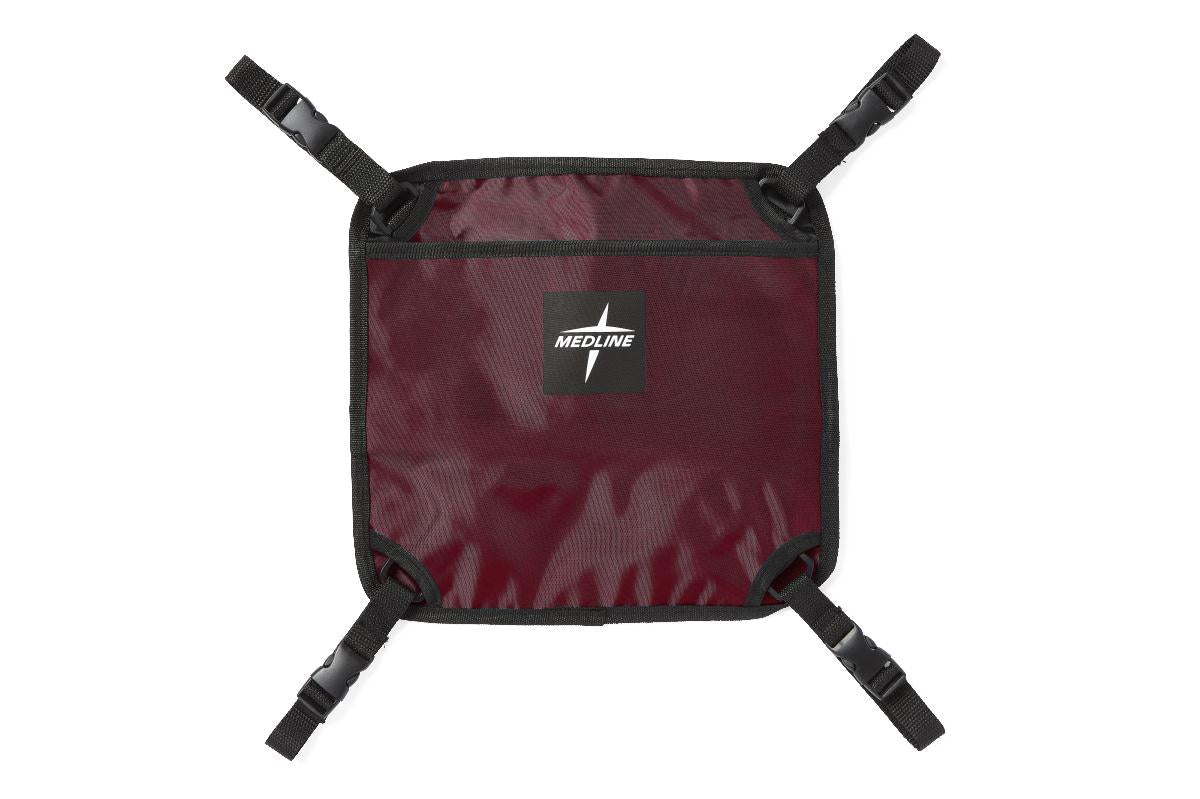 FRONT ROLLATOR BAG, BURGUNDY