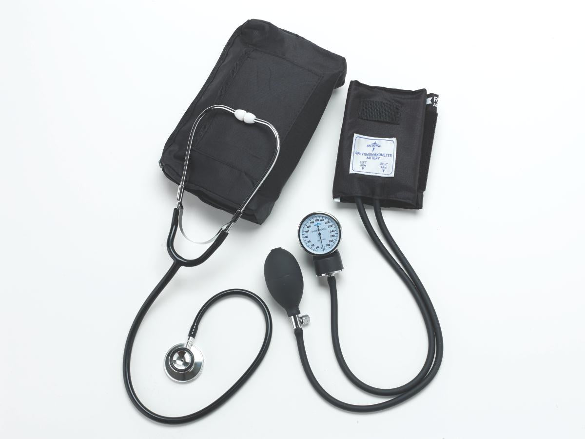 ANEROID,HAND HELD,DUAL  STETH,ADULT BLK