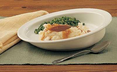 Hi-Lo Scoop Plates by Medline