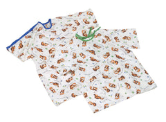 GOWN,IV,PEDIATRIC,TIGER,SNAP SLV,SML