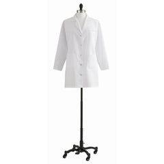 COAT,LAB,LADIES,STAFF LENGTH,WHITE,14