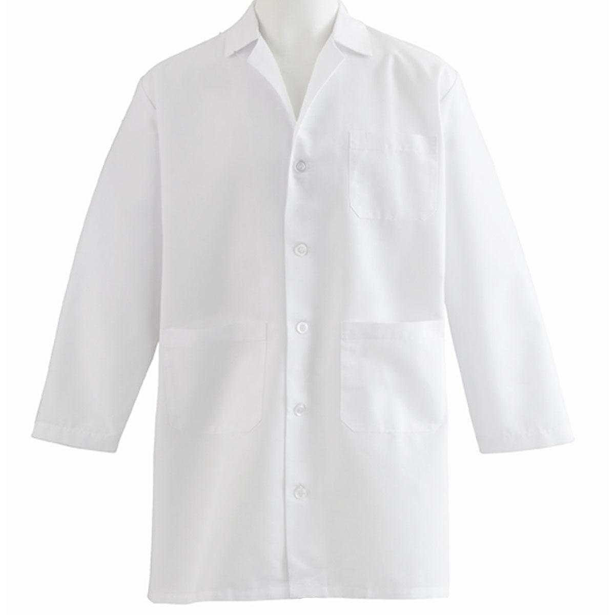 COAT,LAB,MEN,STAFF,SILVERTCH,SZ 34