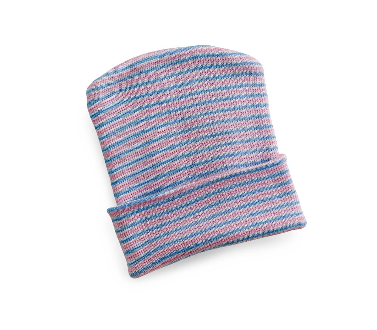 CAP,INFANT,PINK/BLUE,1 PLY,50/PK