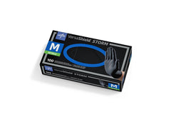 GLOVE,EXAM,NITRILE,VSTORM,BLACK,PF,LF,M