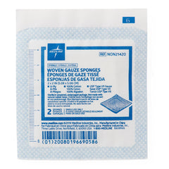 GAUZE,SPONGE,2"X2",8PLY,STERILE,LF,2'S