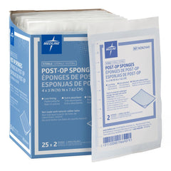 GAUZE,SPONGE,POST-OP,4X3,STRL,LF
