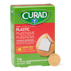 BANDAGE,ADHESIVE,PLASTIC,SPOT,7/8",ST,LF