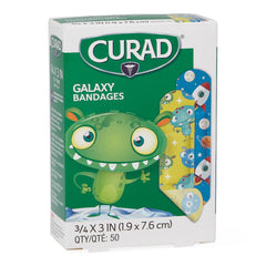 BANDAGE, ADH, PLSC,GALAXY, 3/4"X3,ST,LF