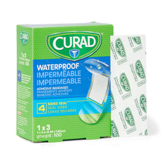 BANDAGE, ADHESIVE, WTRPRF, 1"X3", ST, LF