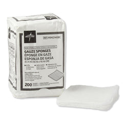 GAUZE,SPONGE,4X4,8PLY,NS,LF,200/PK