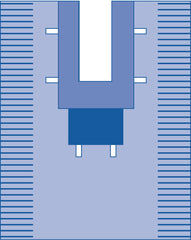 DRAPE,SPLIT,UNIVERSAL,77X116",50/CS
