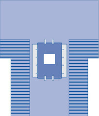 DRAPE,LAPAROSCOPY,CHOLE,W/TROUGHS,20/CS