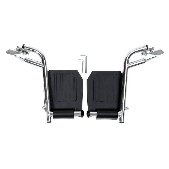 FOOTREST,SWING AWAY,HEMI,BLK,FOOTPLATE