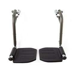 FOOTREST,S-A,SILVER,PAIR